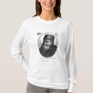 Camiseta Nicolás Flamel grabado por Baltasar Moncornet