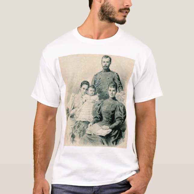 Camiseta Nicolás II y familia (Anverso)