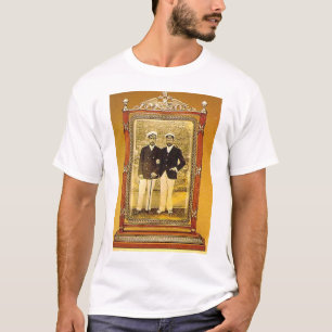 Camiseta Nicolás II y George V