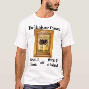 Camiseta Nicolás II y George V