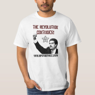 Camiseta Nicolás Maduro: ¡La revolución continúa!