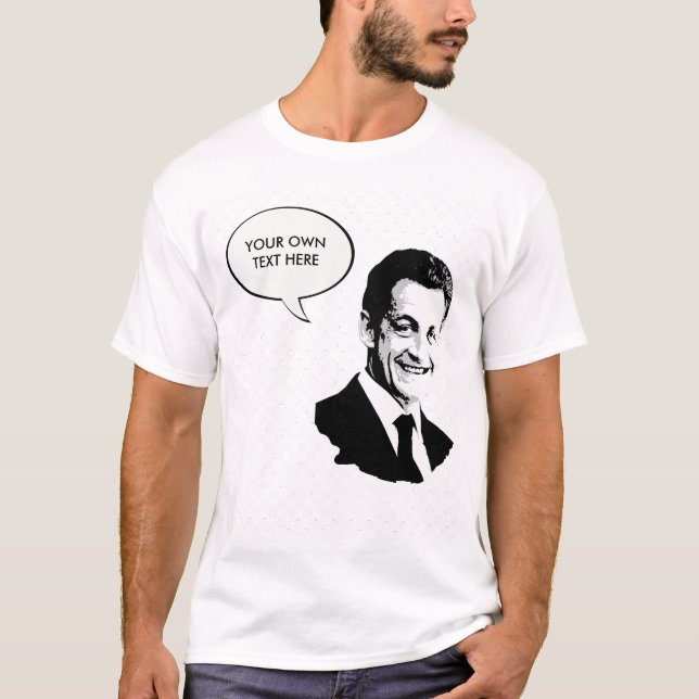 Camiseta Nicolas Sarkozy (Anverso)