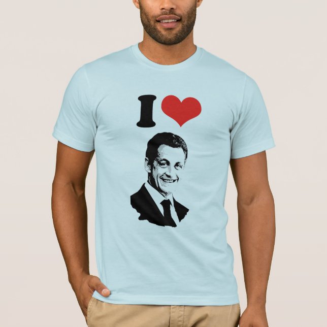 Camiseta Nicolas Sarkozy (Anverso)