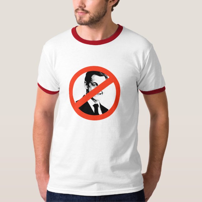 Camiseta Nicolas Sarkozy (Anverso)