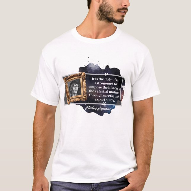 Camiseta Nicolaus Copernicus (Anverso)