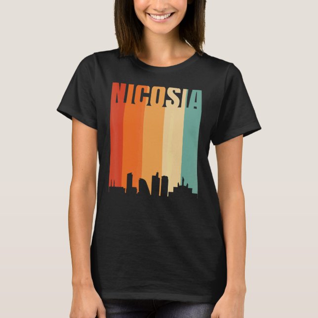 Camiseta Nicosia Skyline (Anverso)