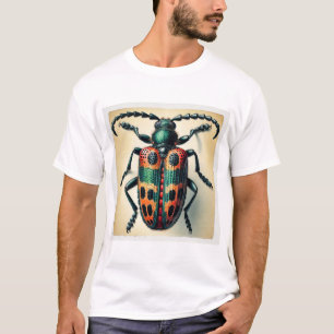 Camiseta Nicrophorus Beetle 180724IREF230 - Watercolor