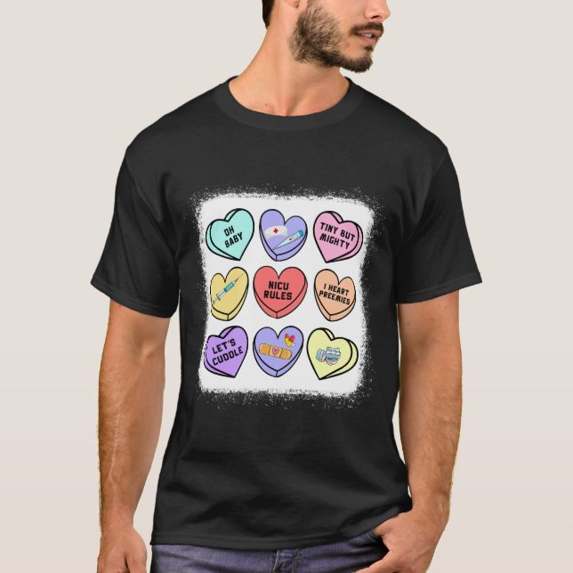 Camiseta Nicu El día de San Valentín de Enfermería, Enferme (Anverso)