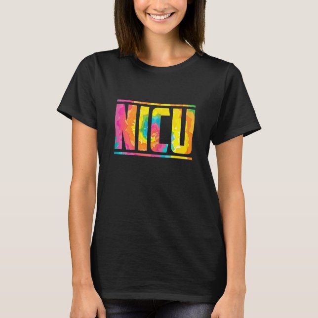 Camiseta Nicu Enfermera Colorful (Anverso)
