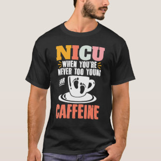 Camiseta NICU Neonatal Intensive Care Newborn Preemie Nurse