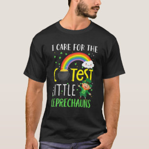 Camiseta NICU Nurse I Care Cutest Little Leprechauns St Pat