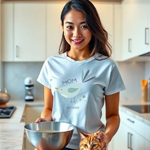 Camiseta Nido de amor - Mama Bird Art