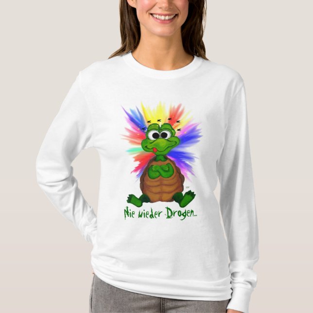 Camiseta Nie wieder Drogen (Anverso)