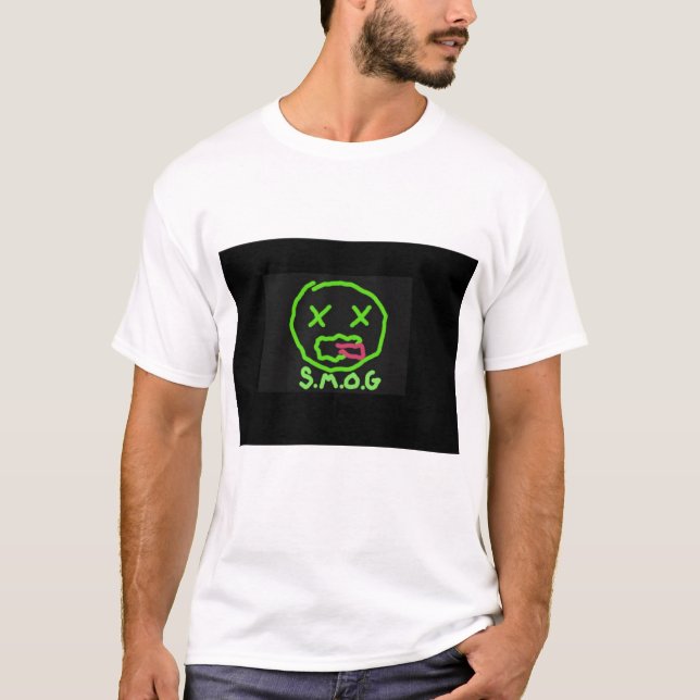Camiseta niebla con humo (Anverso)