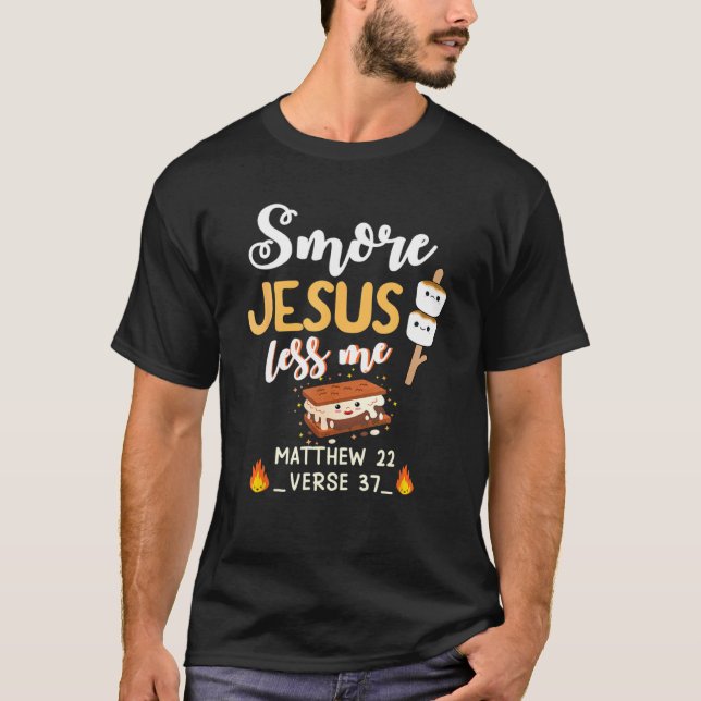 Camiseta Niebla cristiana Jesús Menos Cam Camper De Chocola (Anverso)