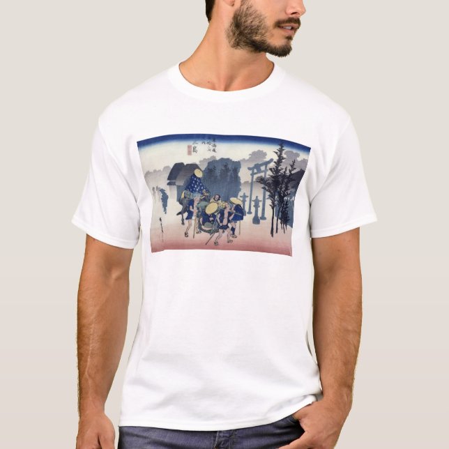 Camiseta Niebla de la mañana en Mishima (Anverso)