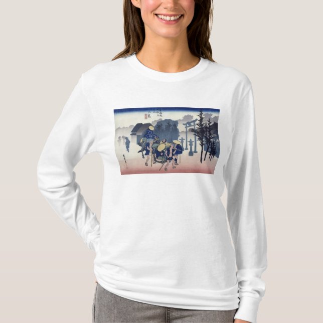 Camiseta Niebla de la mañana en Mishima (Anverso)