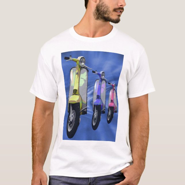 Camiseta Niebla de la vespa (Anverso)