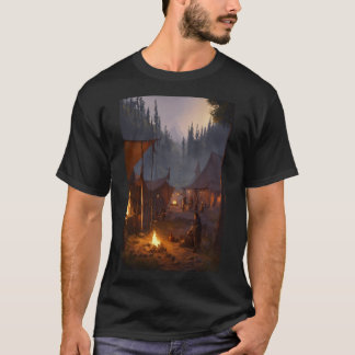 Camiseta Niebla de medianoche: Un misterioso baile de sombr