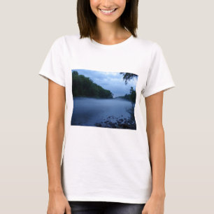Camiseta Niebla del río de Chattahoochee de la muñeca de