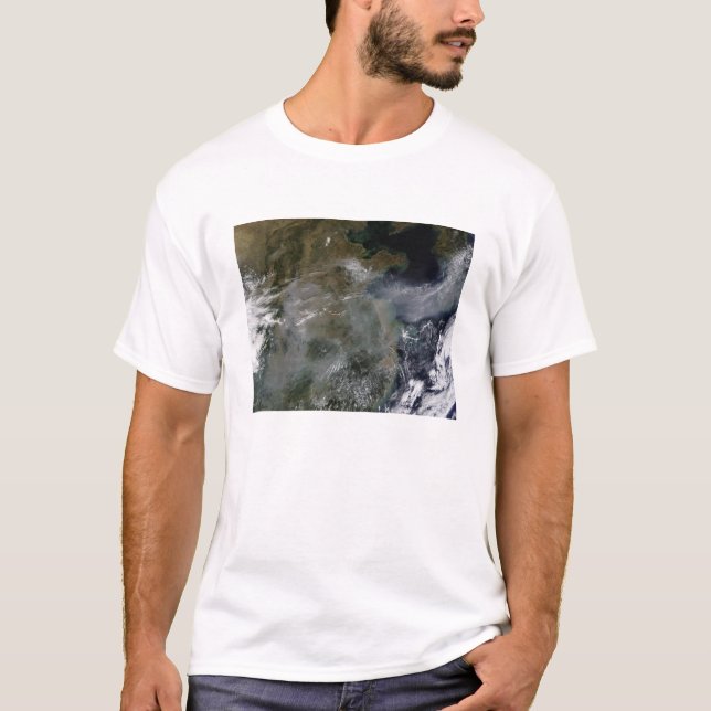 Camiseta Niebla en la llanura del norte de China (Anverso)