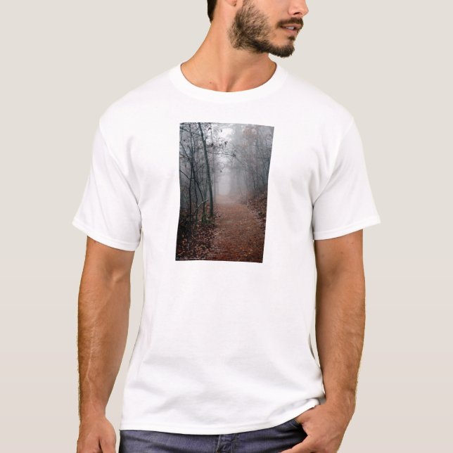 Camiseta Niebla inviernos - No hay fin a la vista en los re (Anverso)