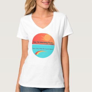 Camiseta Niebla Mental: Humor de Cita Relacionable