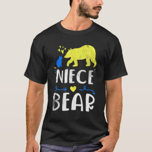 Camiseta Niece Familia Oso Concordante con el Síndrome de D