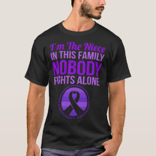 Camiseta Niece nadie lucha sola contra la conciencia de Alz