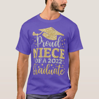 Camiseta Niece Senior 2022 Proud Mom Of A Class Of 2022 Gra