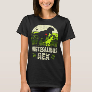 Camiseta Niecesauro T Rex Dinosaurio Niece Saurus Family Ma