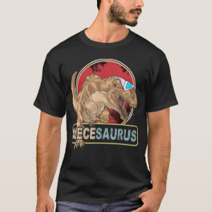 Camiseta Niecesaurus Niece Dinosaurio Familia T-Rex