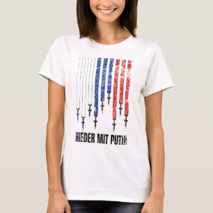 Camiseta Nieder mit Putin Antikrieg Frieden Ucrania