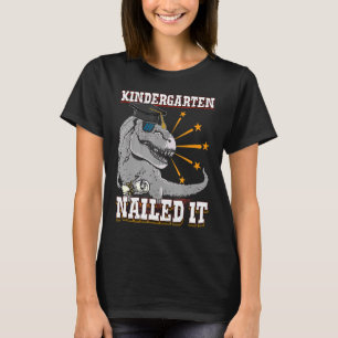 Camiseta Niegan a guardería Rex Dinosaur Dino Graduado