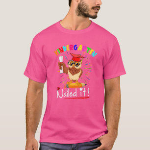 Camiseta Niegan A Niños Con Lápiz De Lechuza Cuta Gra