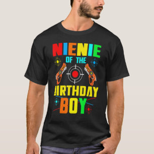 Camiseta Nienie de Birthday Boy Lasertag Game Family Pl