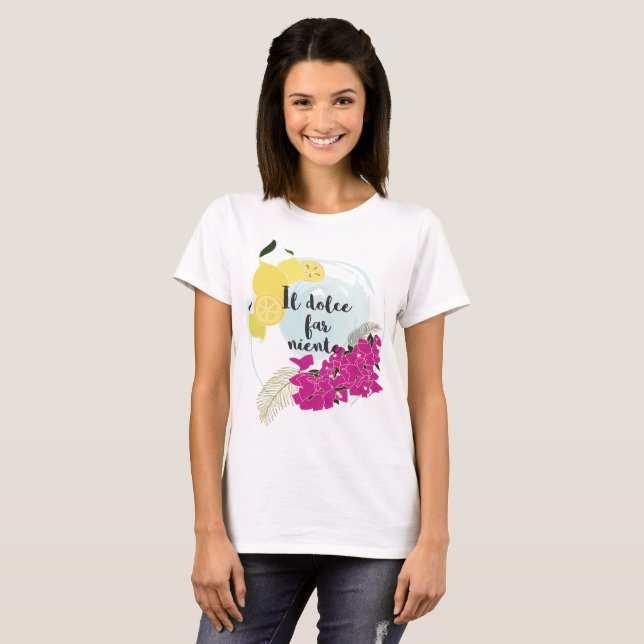 Camiseta Niente lejano de dolce de IL (Anverso completo)
