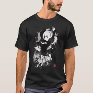 Camiseta Nier Automata 2b Japón Ink Ver 2 0