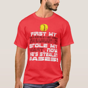 Camiseta Nieta de Softbol para abuelos de Softbol