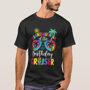Camiseta Nieta Del Crucero De Cumpleaños Familia Combinada