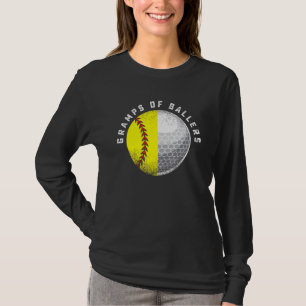 Camiseta Nieta del jugador de fútbol de Gramps Golf Grandso