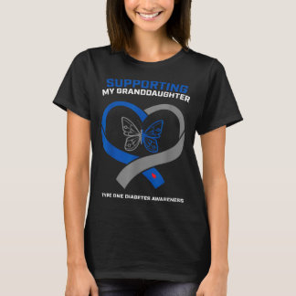 Camiseta Nieta Diabética Tipo Uno Diabetes Tipo 1