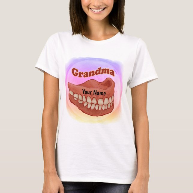 Camiseta Nieta falsa de los dientes (Anverso)