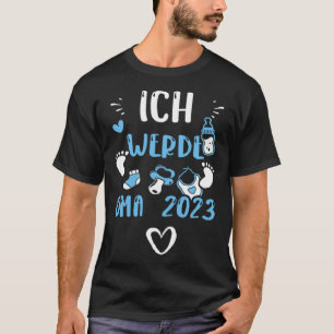 Camiseta Nieta Ich Werde Oma 2023 Niño dice
