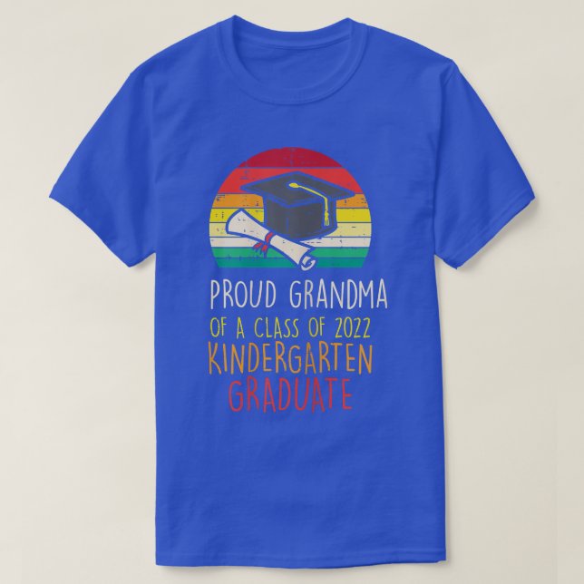 Camiseta Nieta Orgullosa, Clase 2022 (Diseño del anverso)