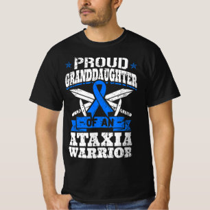 Camiseta Nieta Orgullosa De Conciencia De Un Guerrero Ataxi