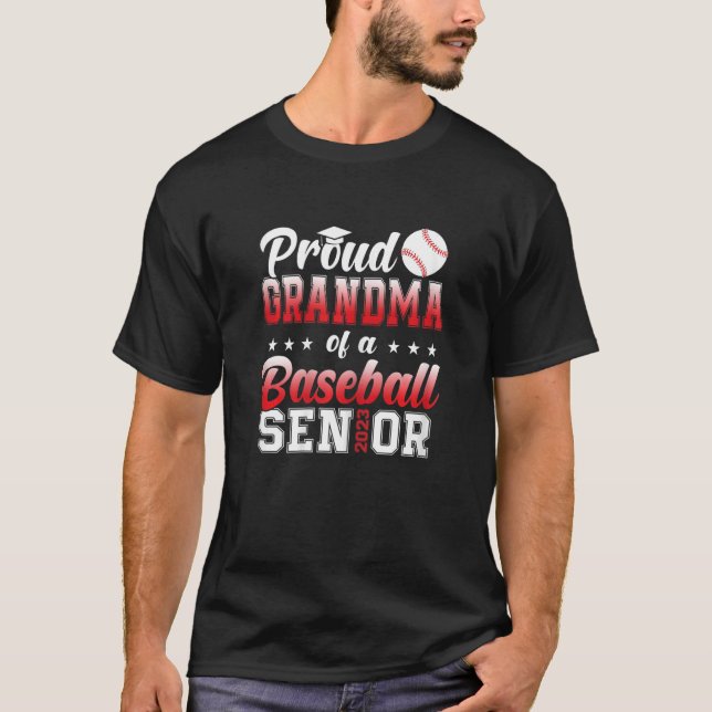 Camiseta Nieta Orgullosa De Una Nieta De Béisbol Senior 202 (Anverso)