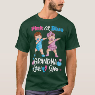 Camiseta Nieta Rosa O Azul Ama A Su Bebé Revelación De Géne