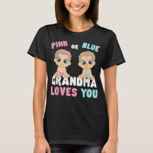 Camiseta Nieta Rosa O Azul Ama A Tu Género Revelación De Be