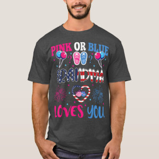 Camiseta Nieta Rosa O Azul Ama A Tu Género Revelación De Be